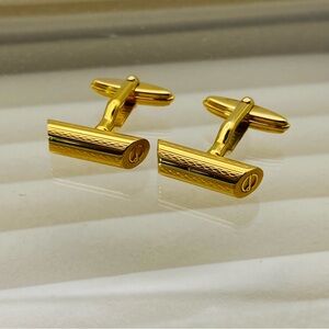 Dunhill Cufflinks gold tone